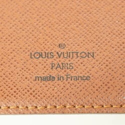 Louis Vuitton Business Card Holder/Card Case Monogram Porte Carte Pass Vertical M66541 Brown Men's Women's