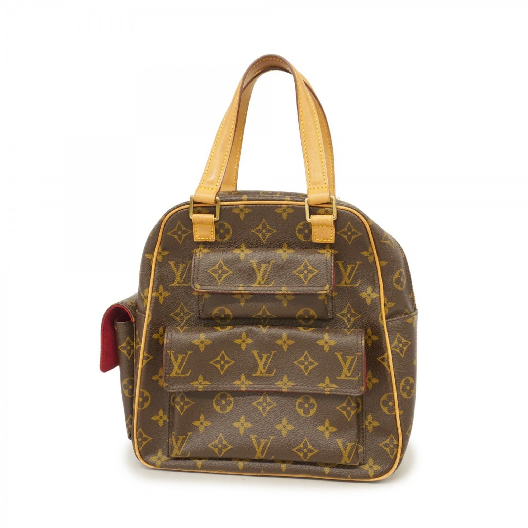 Louis Vuitton handbag Monogram Excentricite M51161 Brown Ladies