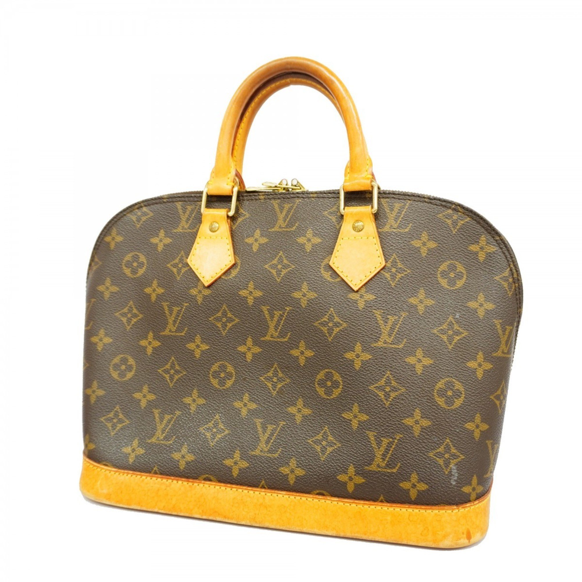 Louis Vuitton handbag Monogram Alma M51130 brown ladies