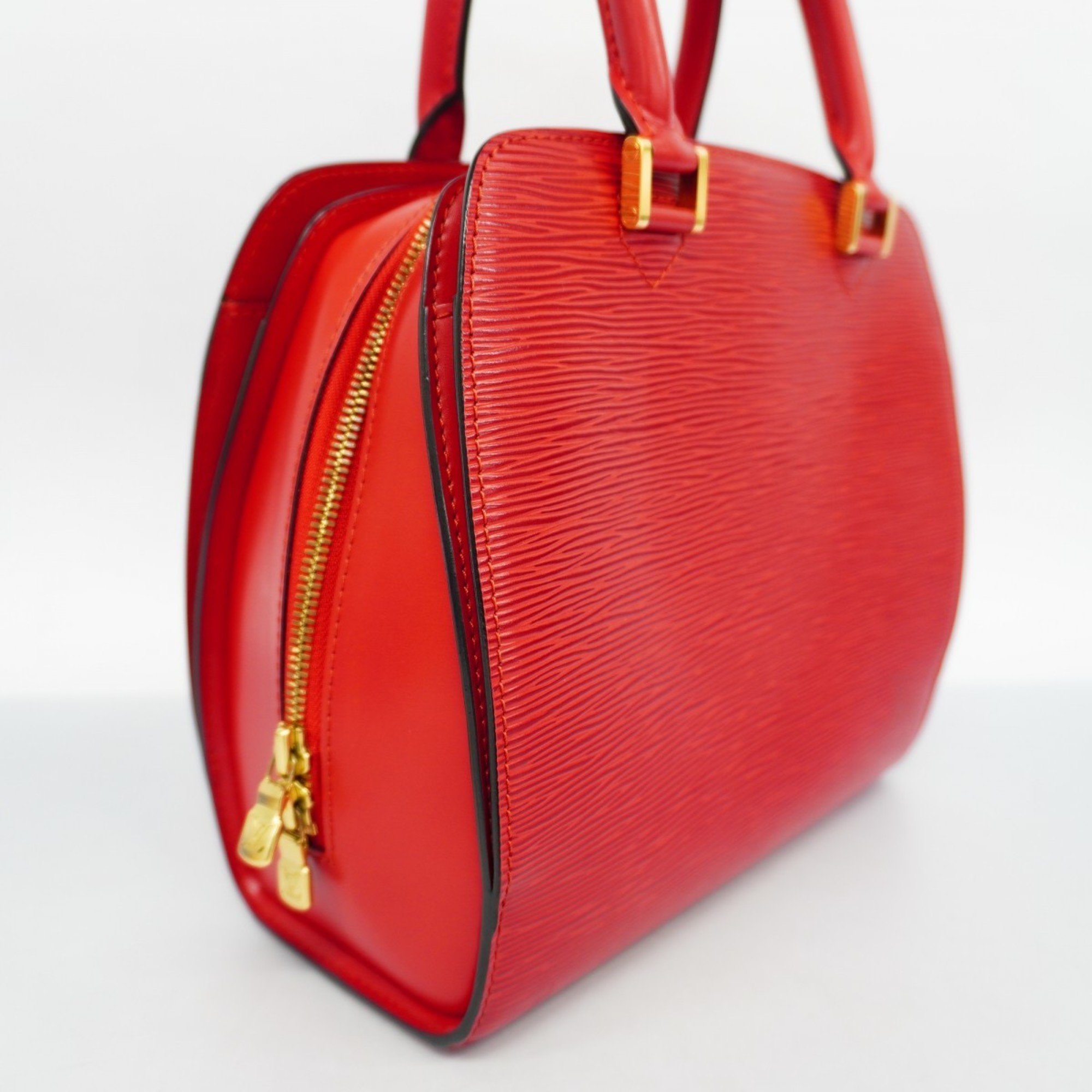 Louis Vuitton Handbag Epi Pont Neuf M52057 Castilian Red Ladies