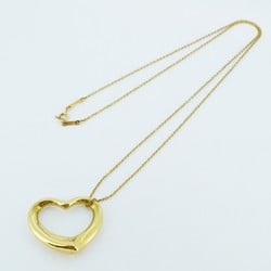 Tiffany Necklace Heart K18YG Yellow Gold Ladies