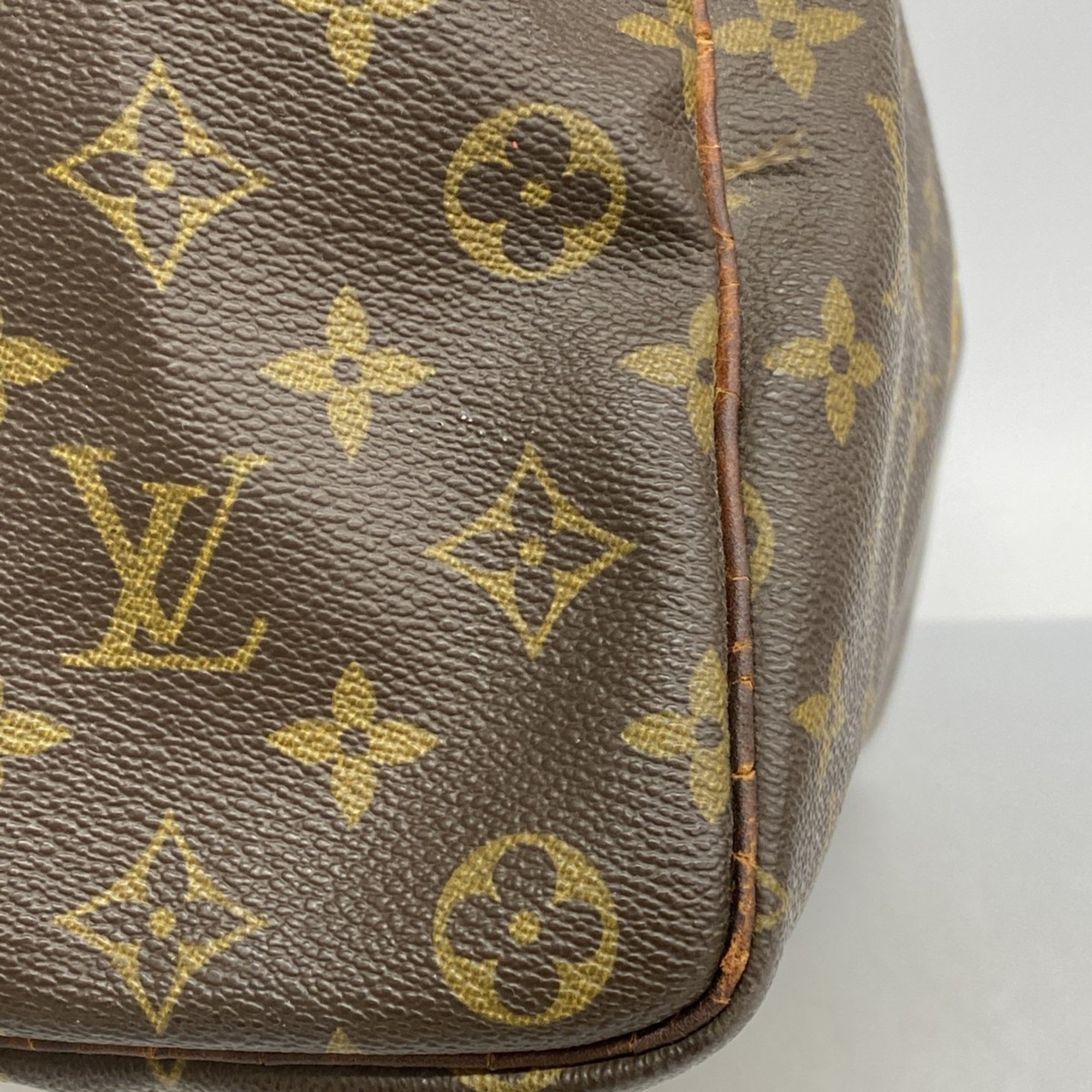 Louis Vuitton Boston Bag Monogram Keepall 45 M41428 Brown Men's Women's