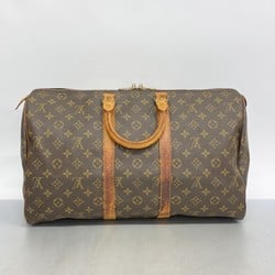 Louis Vuitton Boston Bag Monogram Keepall 45 M41428 Brown Men's Women's