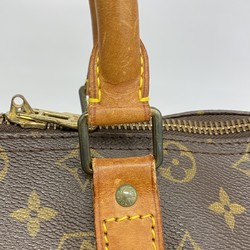 Louis Vuitton Boston Bag Monogram Keepall 45 M41428 Brown Men's Women's