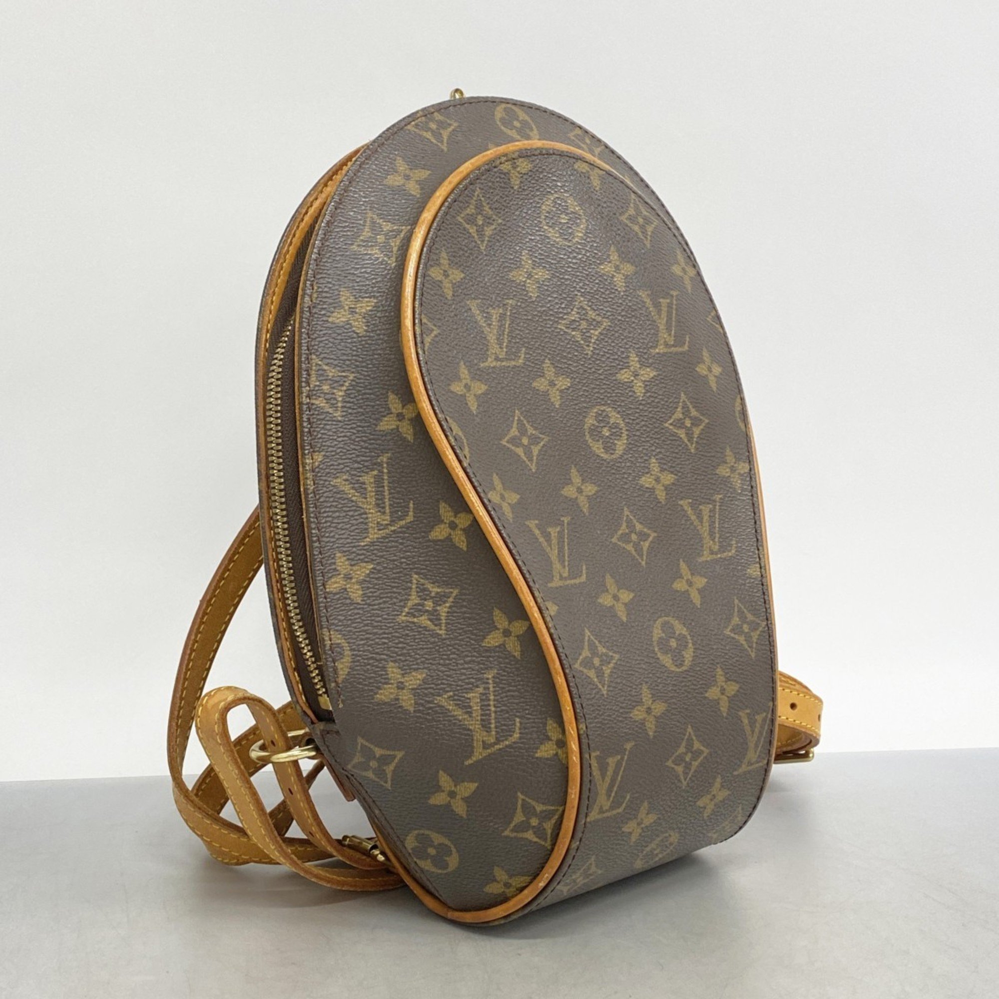 Louis Vuitton Backpack Daypack Monogram Ellipse Sacado M51125 Brown Women's