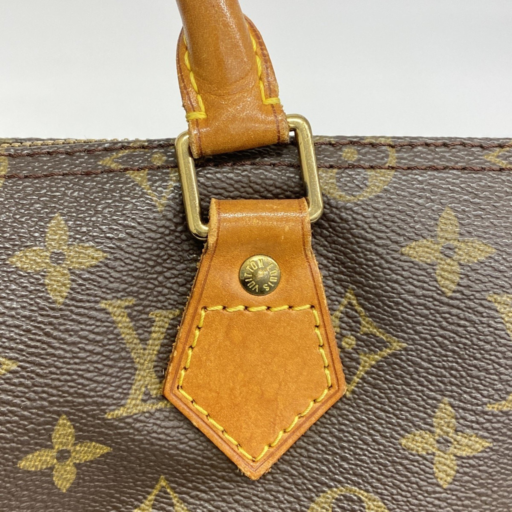 Louis Vuitton Handbag Monogram Speedy 35 M41107 Brown Ladies