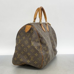 Louis Vuitton Handbag Monogram Speedy 35 M41107 Brown Ladies