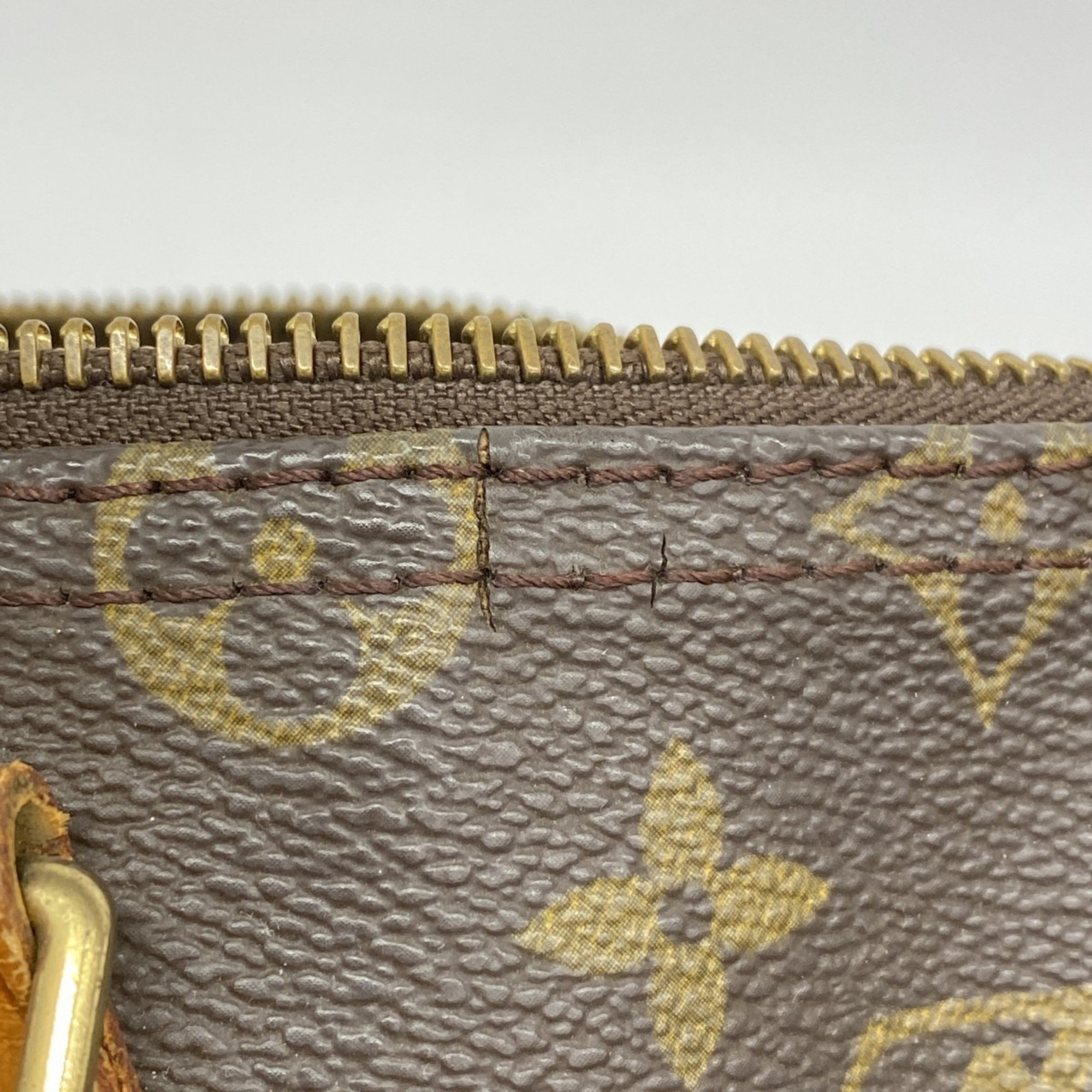 Louis Vuitton Handbag Monogram Speedy 35 M41107 Brown Ladies