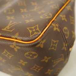 Louis Vuitton Handbag Monogram Deauville M47270 Brown Ladies