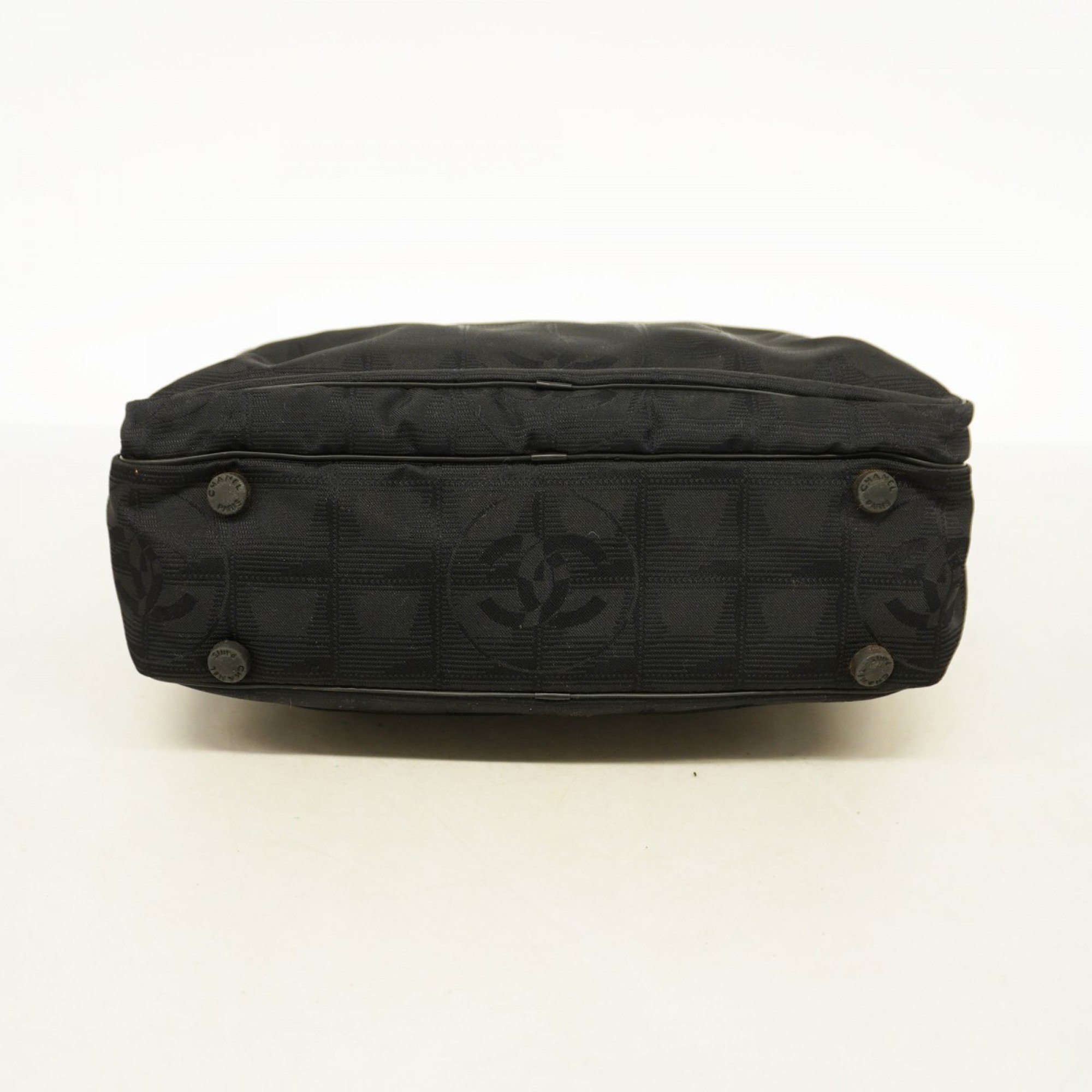 Chanel handbag new travel nylon black ladies