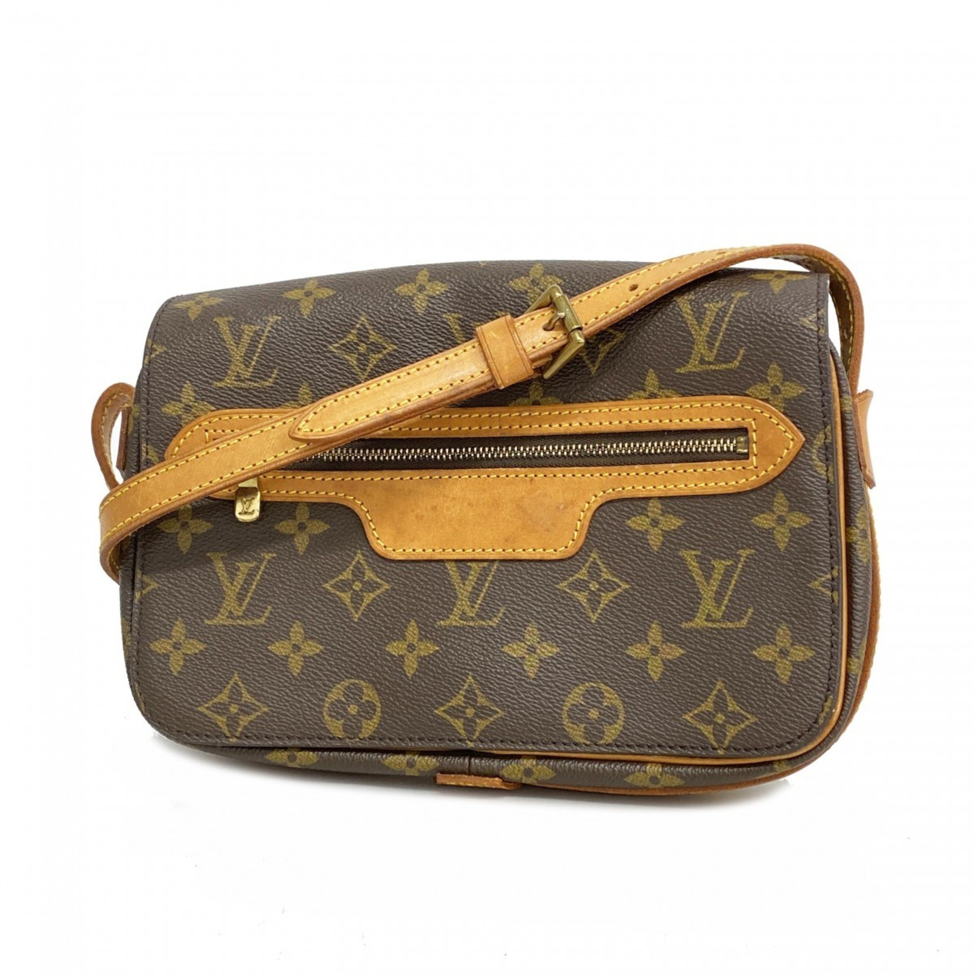 Louis Vuitton Shoulder Bag Monogram Saint Germain 24 M51210 Brown Women's