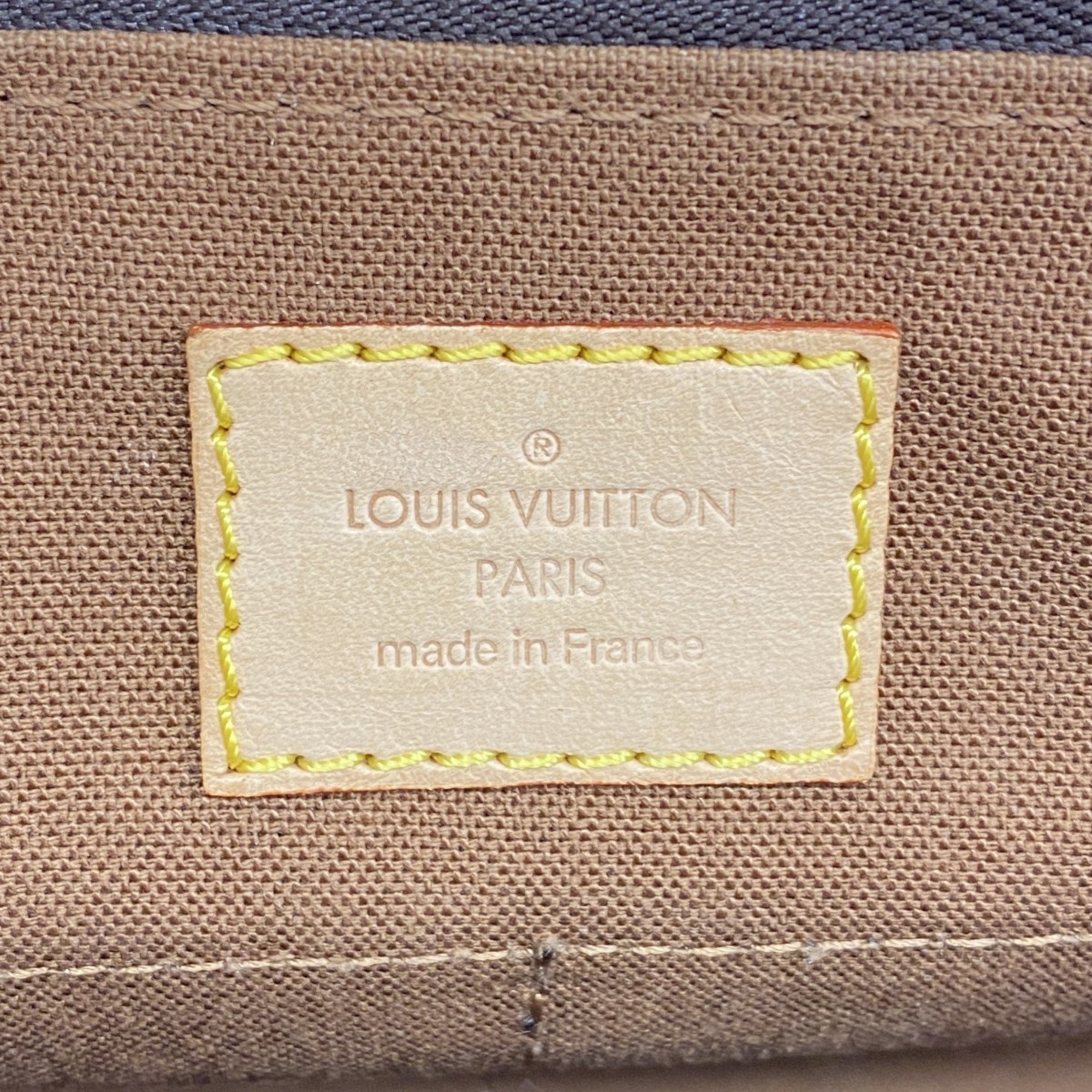 Louis Vuitton Shoulder Bag Monogram Popincouron M40008 Brown Ladies