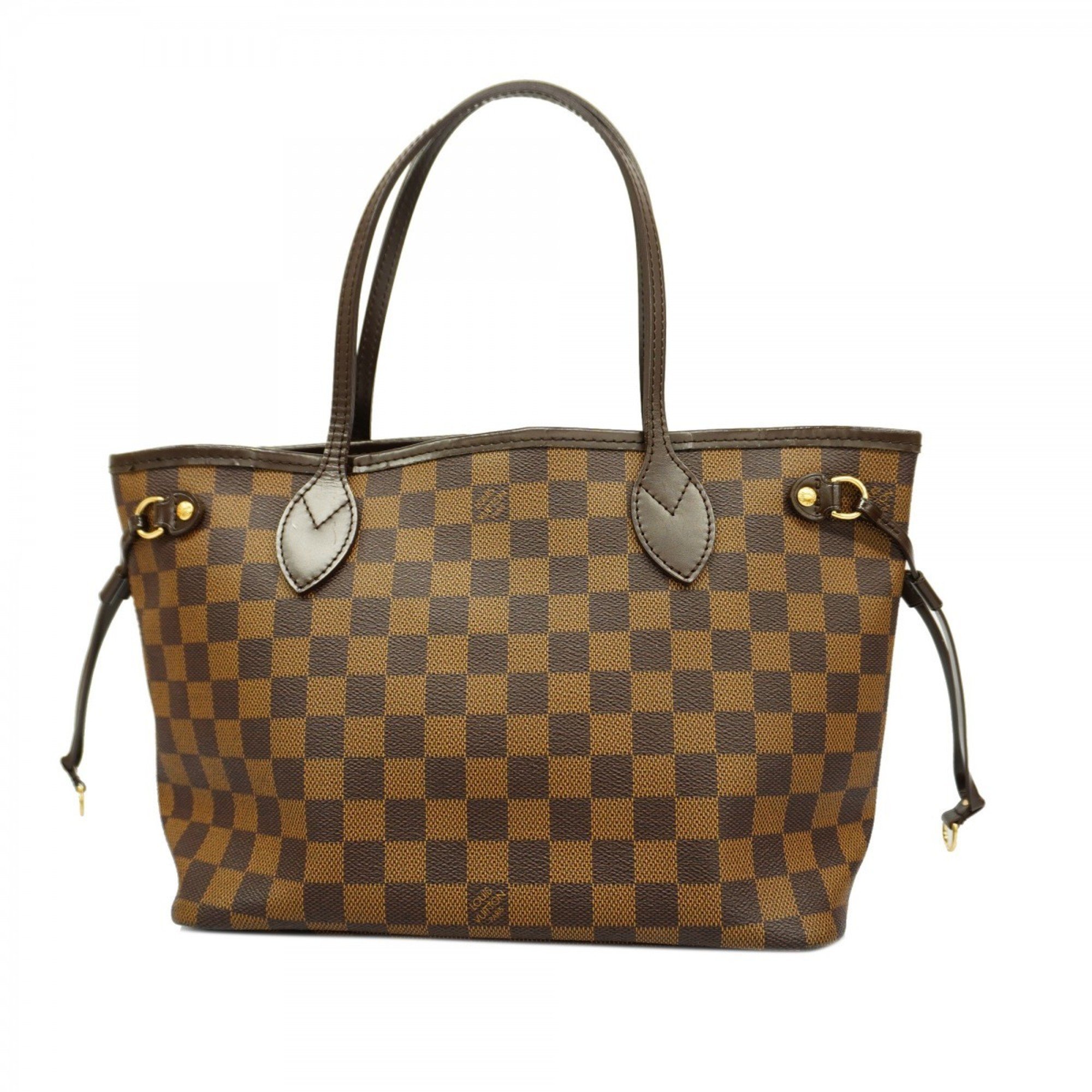 Louis Vuitton Tote Bag Damier Neverfull PM N51109 Ebene Women's