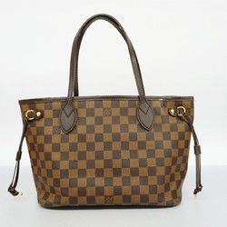 Louis Vuitton Tote Bag Damier Neverfull PM N51109 Ebene Women's