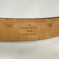 Louis Vuitton Belt Santur LV Initial M6903 Brown Men's