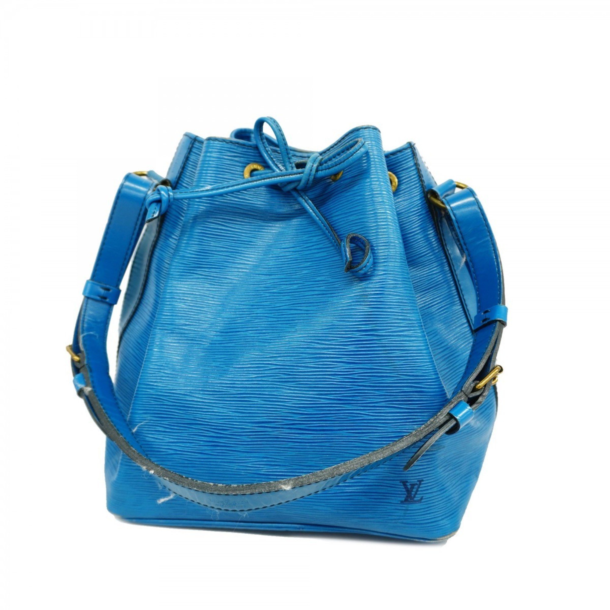 Louis Vuitton Shoulder Bag Epi Petit Noe M44105 Toledo Blue Ladies