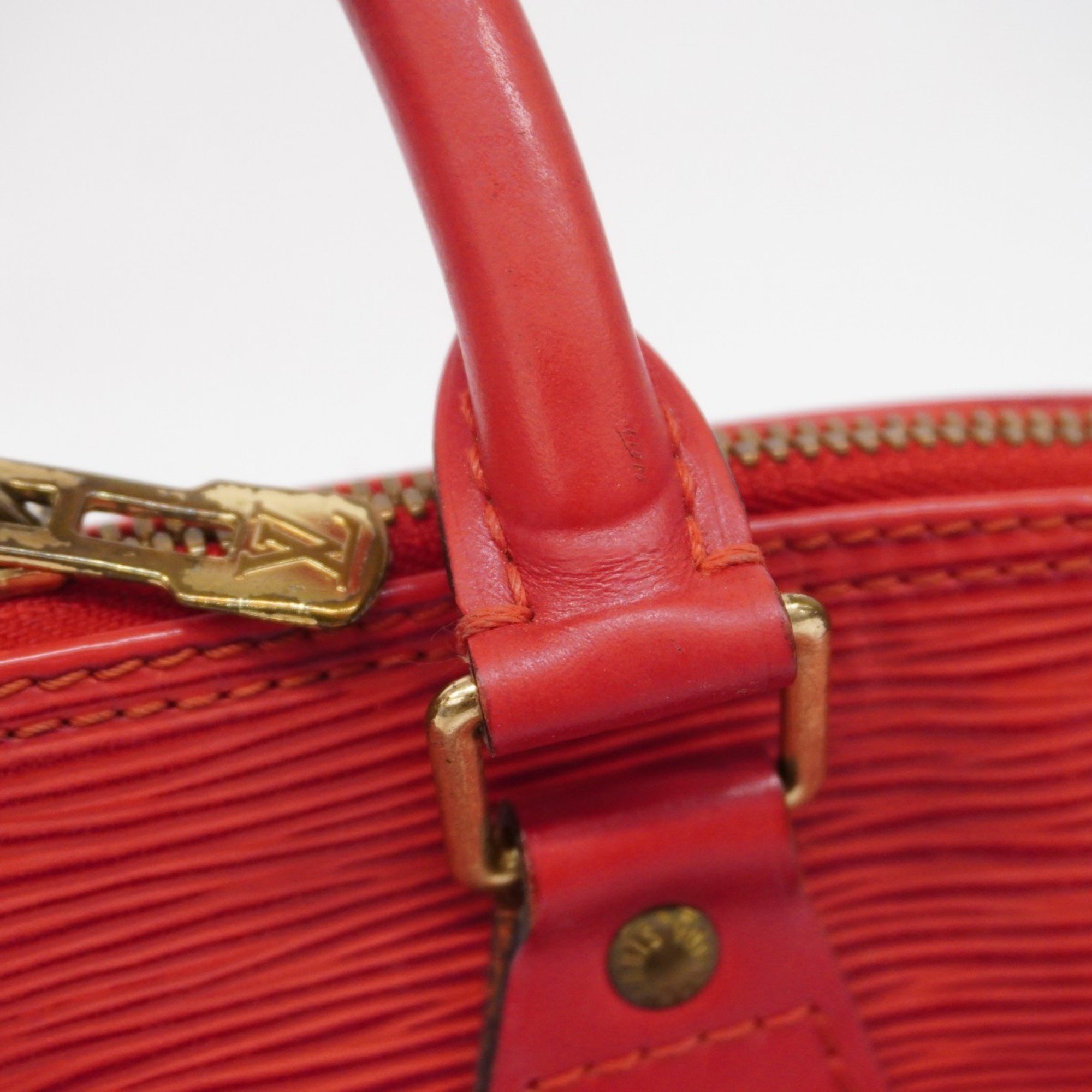 Louis Vuitton Handbag Epi Alma M52147 Castilian Red Ladies