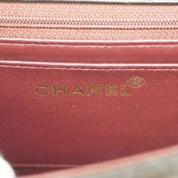 Chanel Shoulder Bag Matelasse Lambskin Black Women's