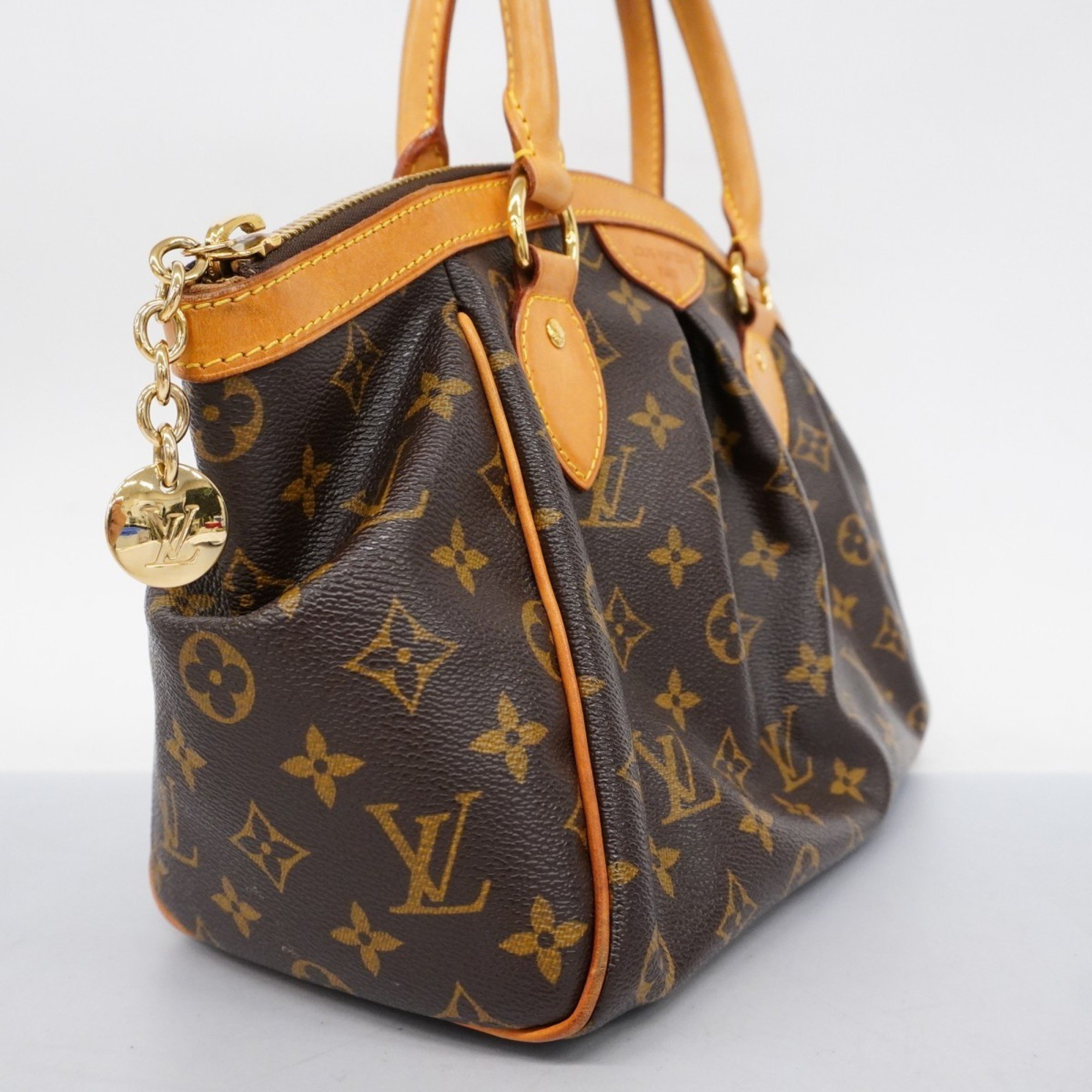 Louis Vuitton Handbag Monogram Tivoli PM M40143 Brown Ladies