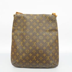 Louis Vuitton Shoulder Bag Monogram Musette M51256 Brown Ladies