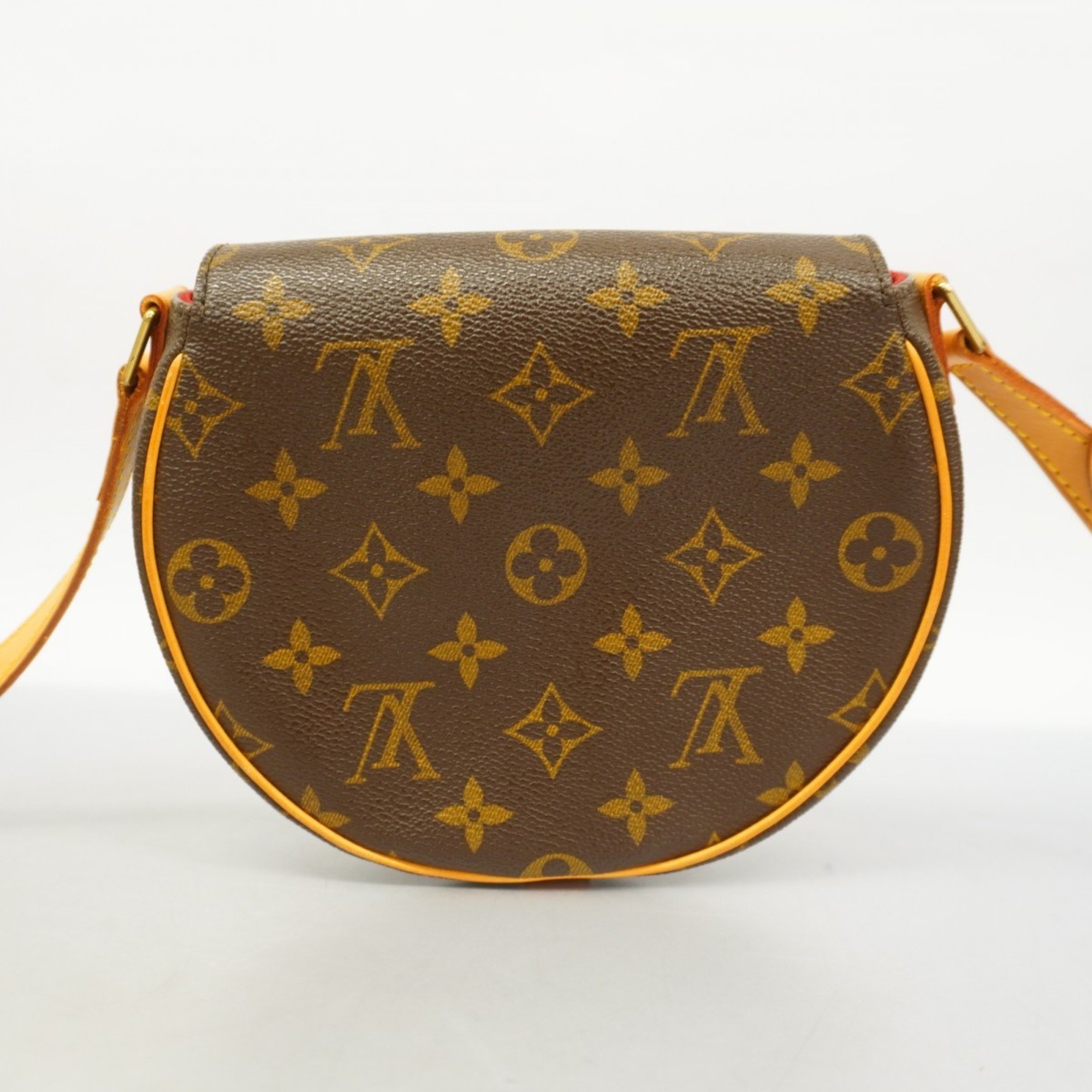 Louis Vuitton Shoulder Bag Monogram Tan Blanc M51179 Brown Ladies