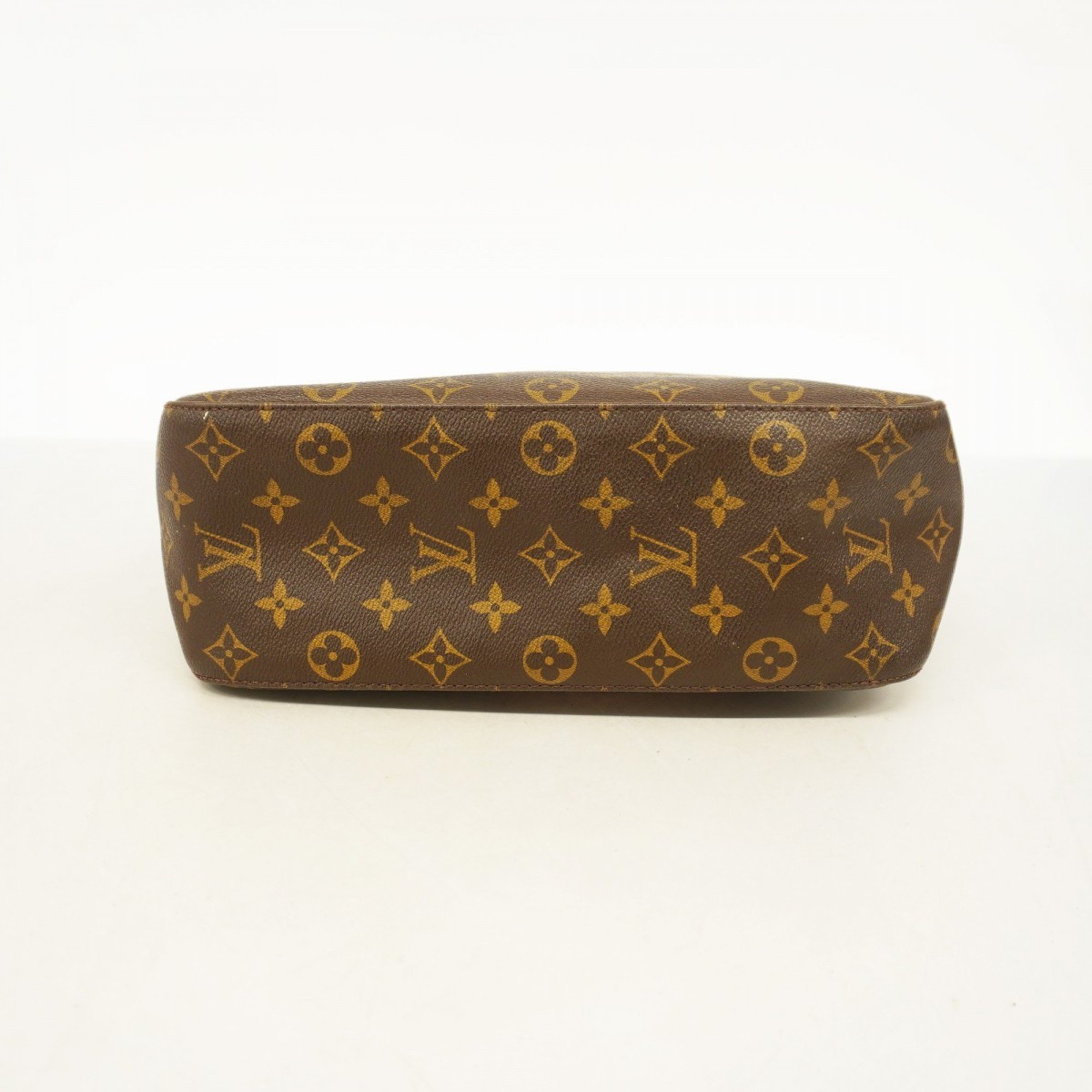 Louis Vuitton Shoulder Bag Monogram Looping GM M51145 Brown Ladies