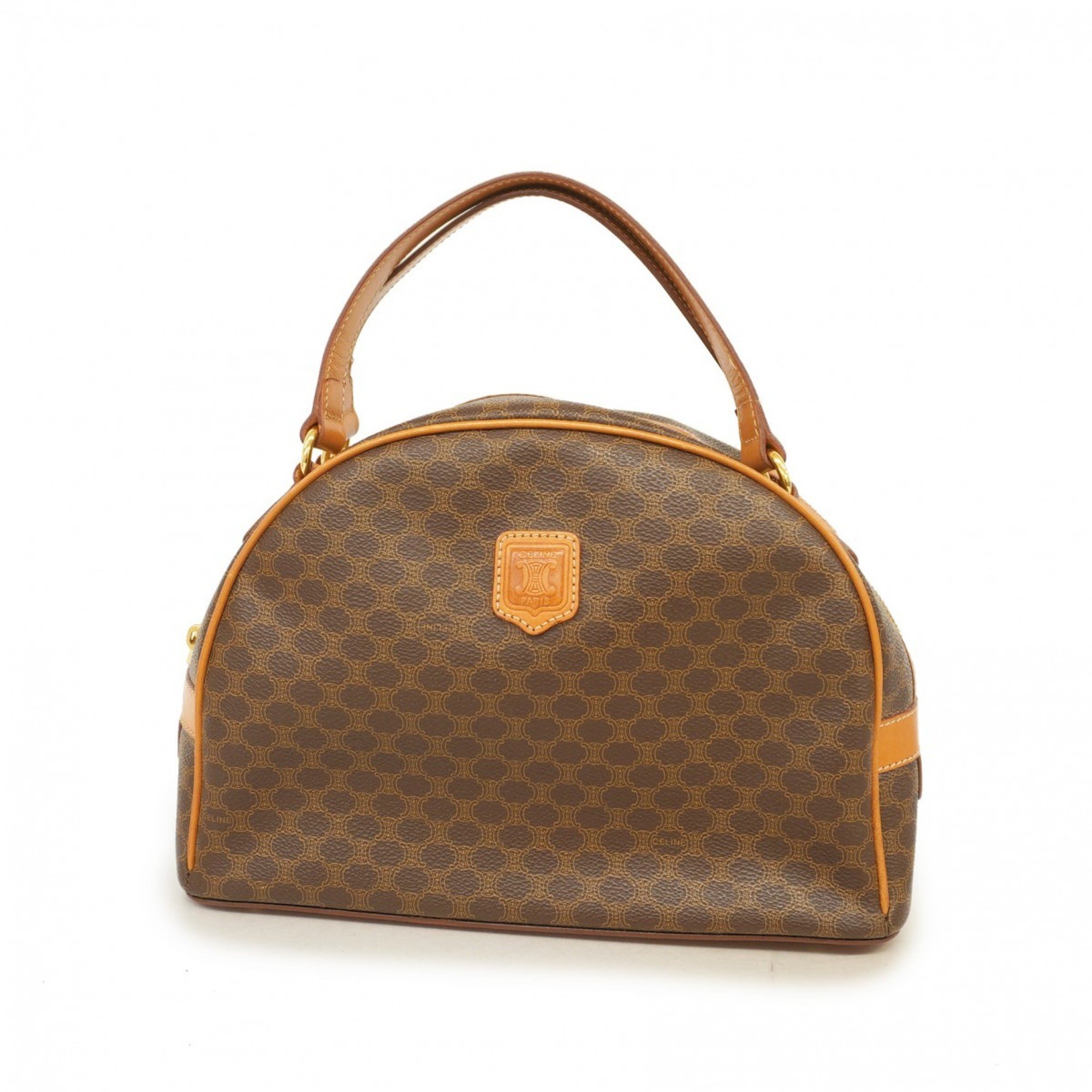 Celine handbag macadam brown ladies