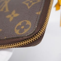 Louis Vuitton Long Wallet Monogram Portefeuille Clemence M60744 Mimosa Ladies