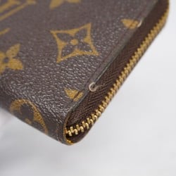 Louis Vuitton Long Wallet Monogram Portefeuille Clemence M60744 Mimosa Ladies