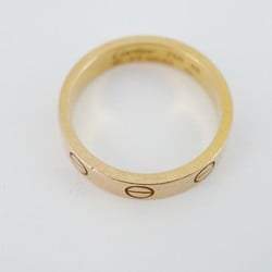 Cartier Ring Love K18YG Yellow Gold #48 Ladies