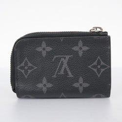 Louis Vuitton Wallet/Coin Case Monogram Eclipse Porte Monnaie Jour M63536 Black Men's