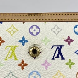 Louis Vuitton Tri-fold Wallet Monogram Multicolor Porte Monnaie Carte Credit M92983 Bron Ladies