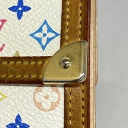 Louis Vuitton Tri-fold Wallet Monogram Multicolor Porte Monnaie Carte Credit M92983 Bron Ladies