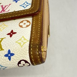 Louis Vuitton Tri-fold Wallet Monogram Multicolor Porte Monnaie Carte Credit M92983 Bron Ladies