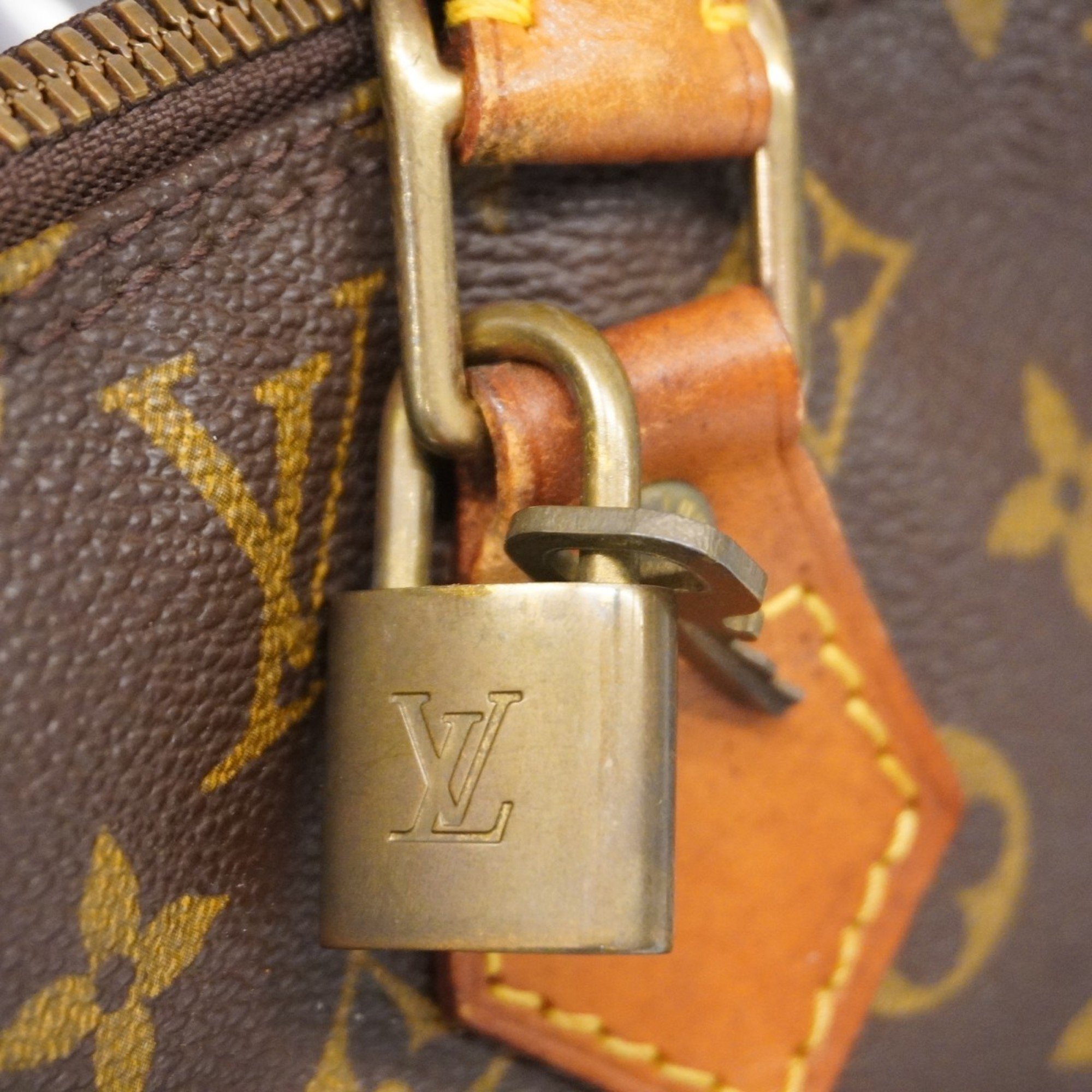 Louis Vuitton handbag Monogram Alma M51130 Brown ladies