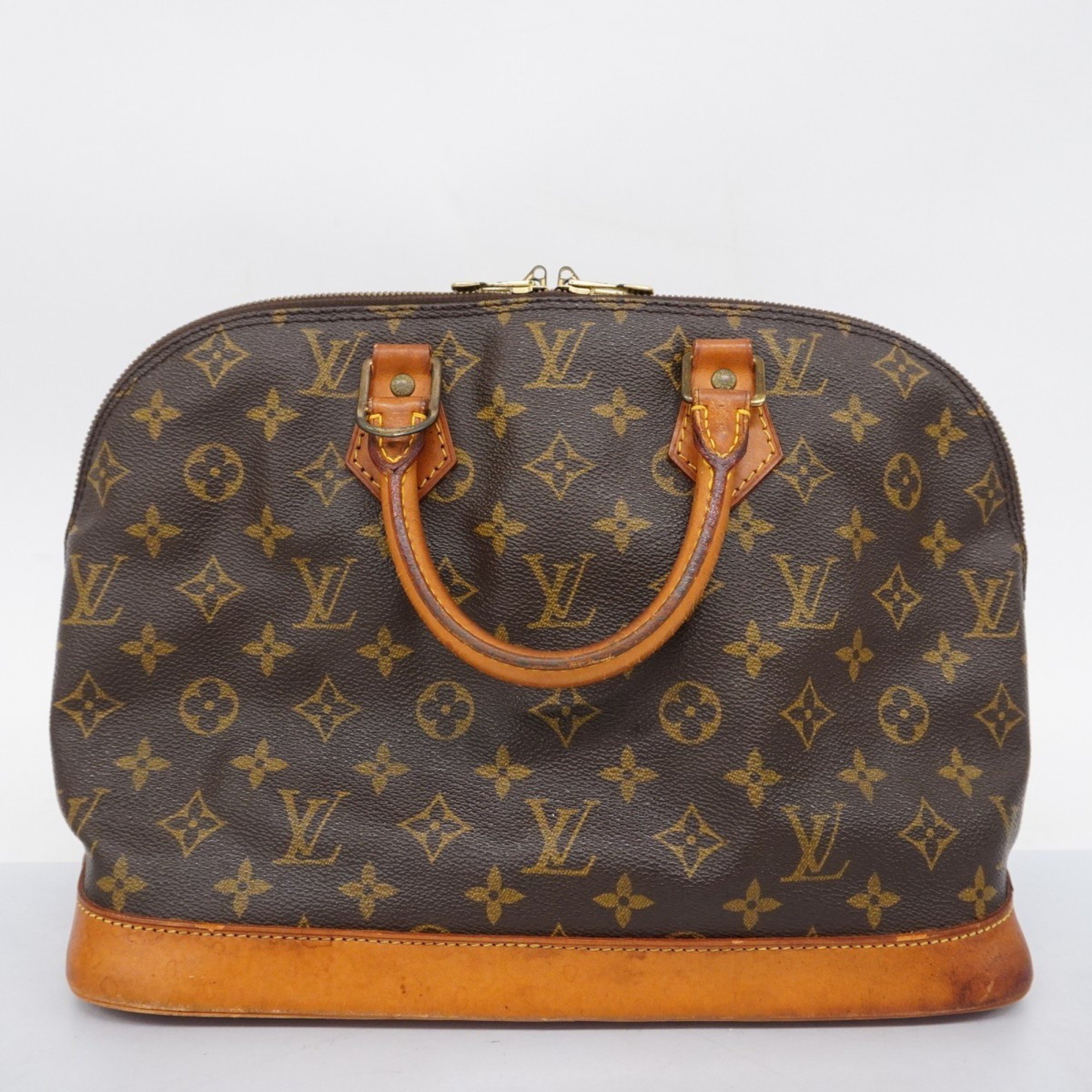 Louis Vuitton handbag Monogram Alma M51130 Brown ladies