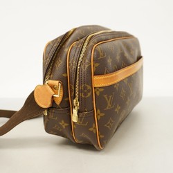 Louis Vuitton Shoulder Bag Monogram Reporter PM M45254 Brown Ladies