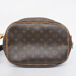 Louis Vuitton Shoulder Bag Monogram Reporter PM M45254 Brown Ladies