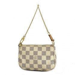 Louis Vuitton Pouch Damier Azur Pochette Accessoires N58010 White Women's