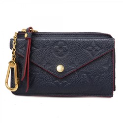 Louis Vuitton Wallet/Coin Case Monogram Empreinte Porte Carte Verso M69420 Marine Rouge Ladies