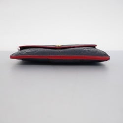 Louis Vuitton Wallet/Coin Case Monogram Empreinte Porte Carte Verso M69420 Marine Rouge Ladies