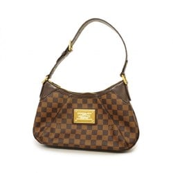 Louis Vuitton Shoulder Bag Damier Thames PM N48180 Ebene Ladies