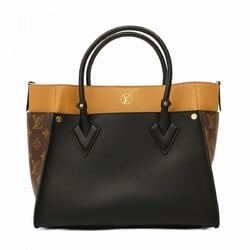 Louis Vuitton Handbag On My Side MM M53823 Noir Ladies