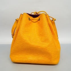 Louis Vuitton Shoulder Bag Epi Petit Noe M44109 Jaune Ladies