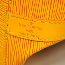 Louis Vuitton Shoulder Bag Epi Petit Noe M44109 Jaune Ladies