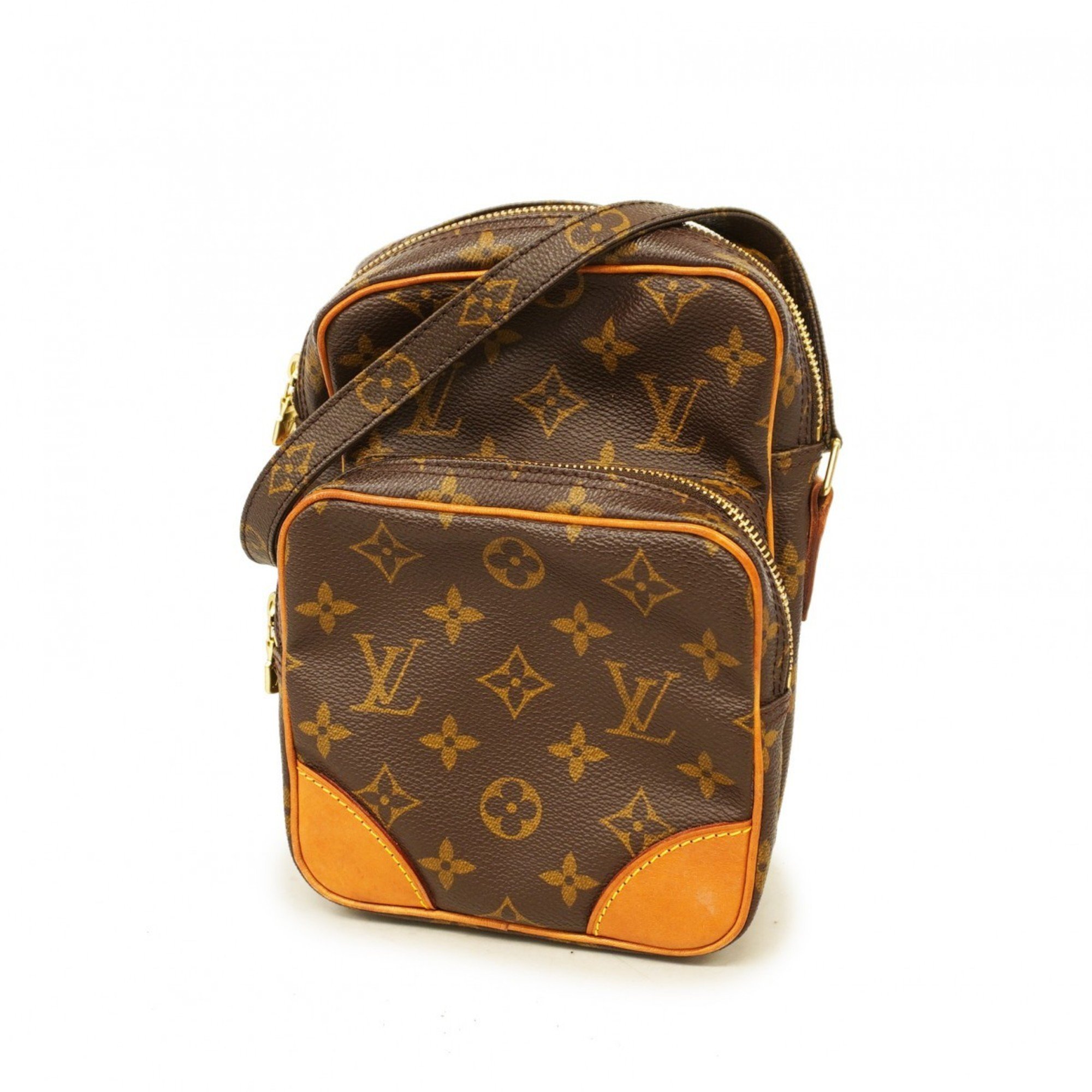 Louis Vuitton Shoulder Bag Monogram Amazon M45236 Brown Ladies