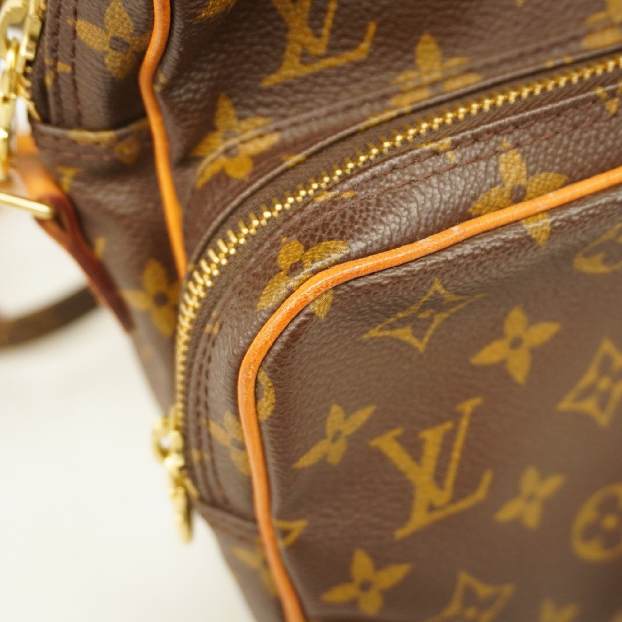 Louis Vuitton Shoulder Bag Monogram Amazon M45236 Brown Ladies