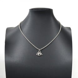 Christian Dior Necklace Metal Silver Ladies