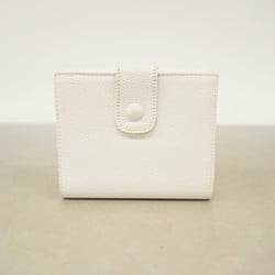 chanel wallet caviar skin white ladies