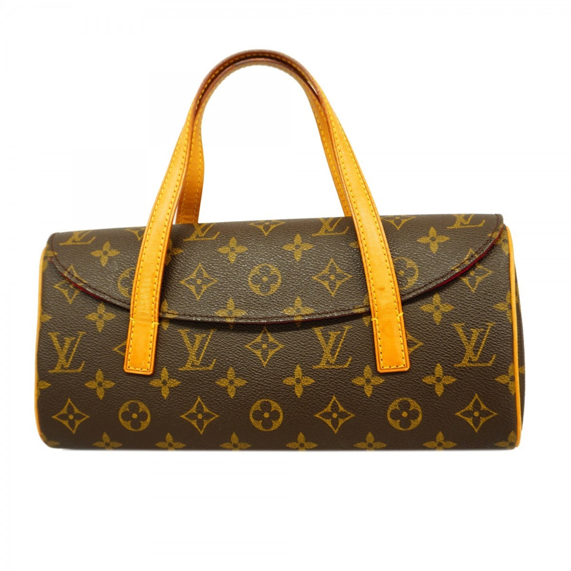 Louis Vuitton Handbag Monogram Sonatine M51902 Brown Ladies